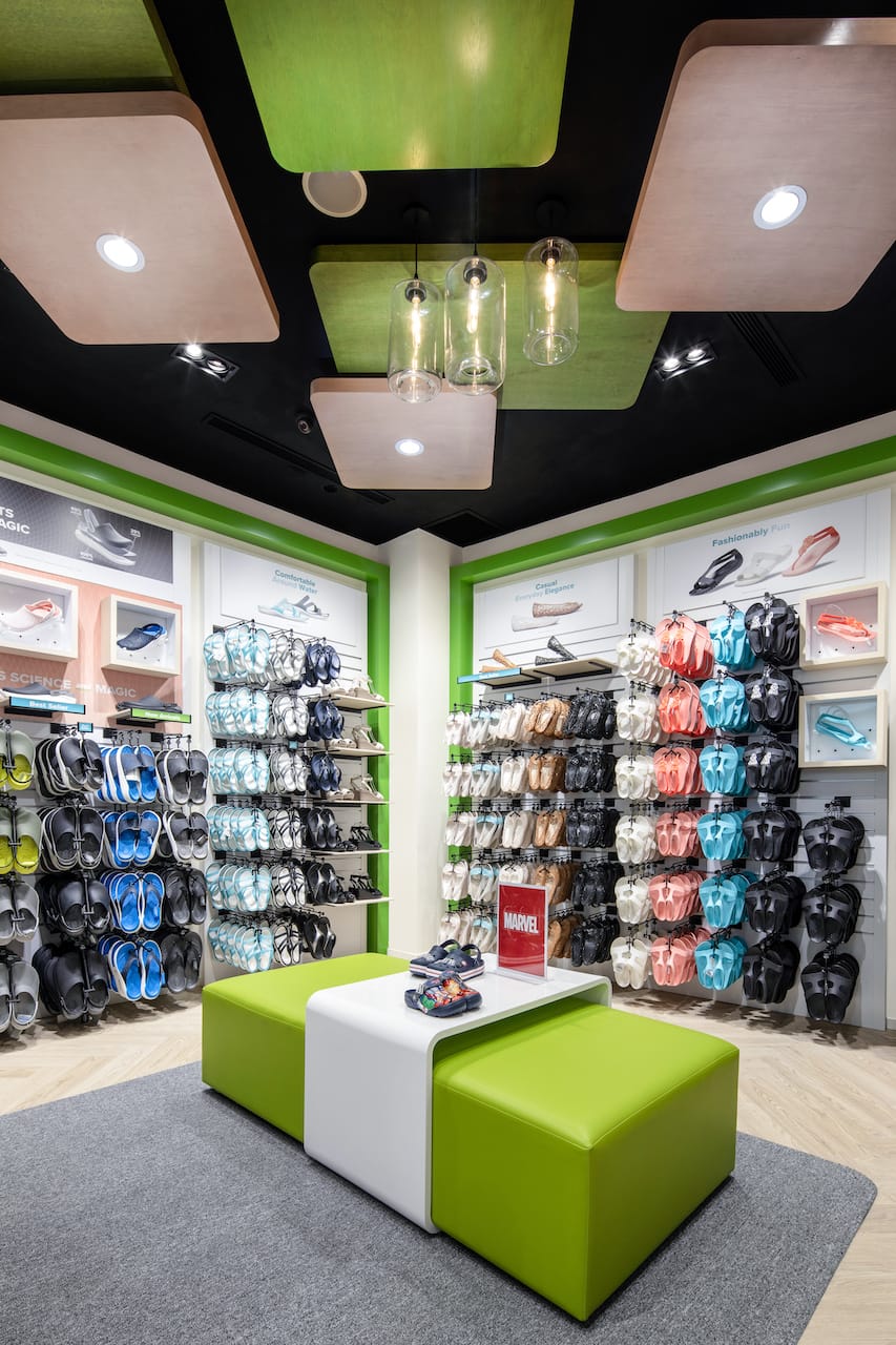 Crocs concept clearance store